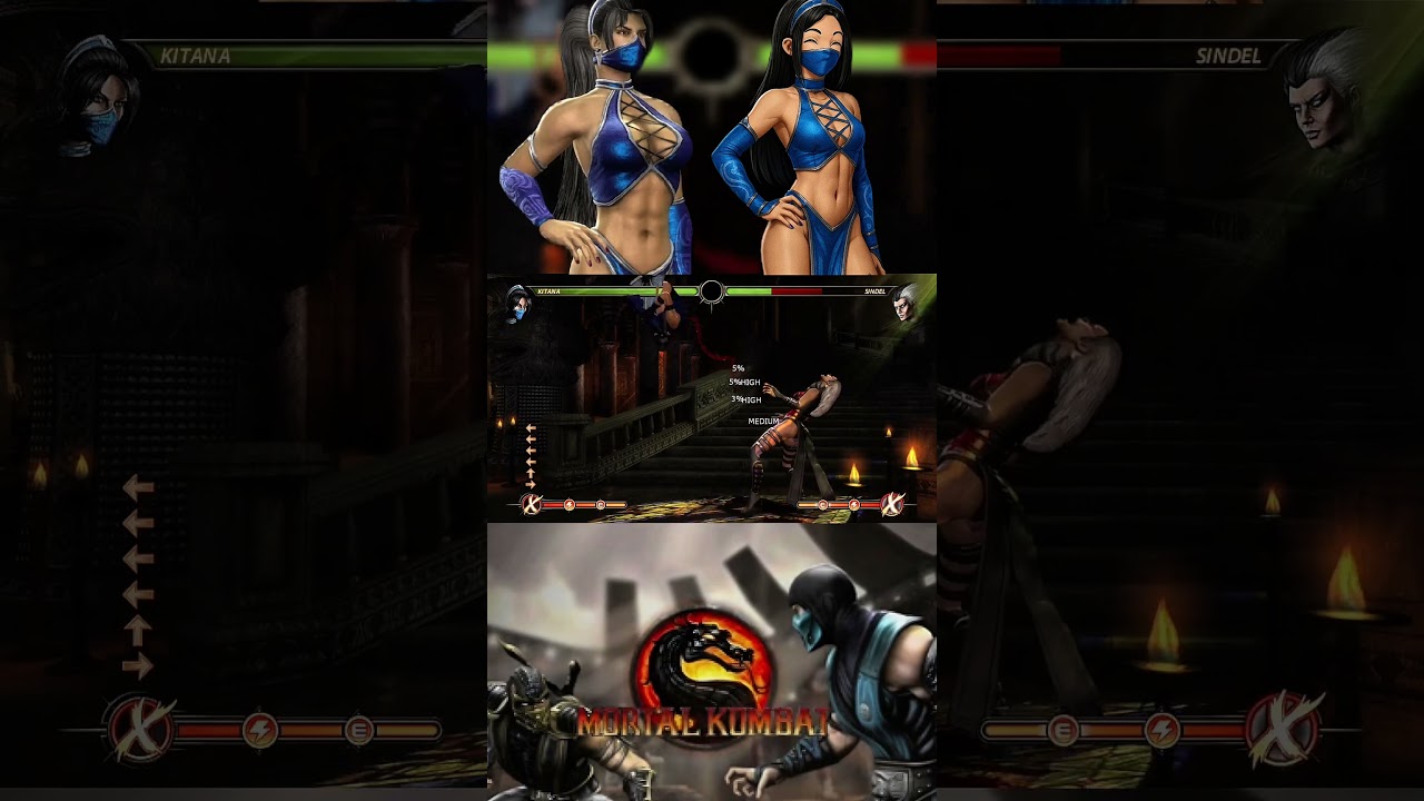 MK9 Kitana combos 43%-58% 