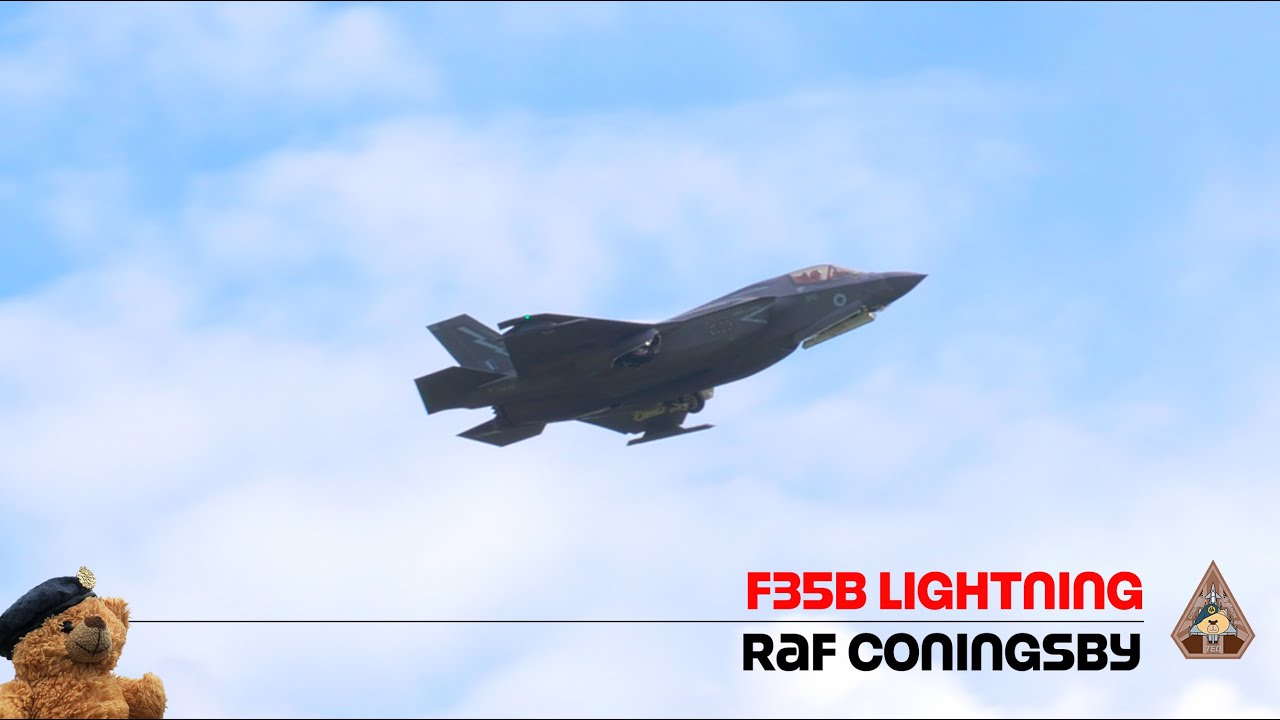 F35B Low Approach / Practice Diversion at RAF Coningsby 