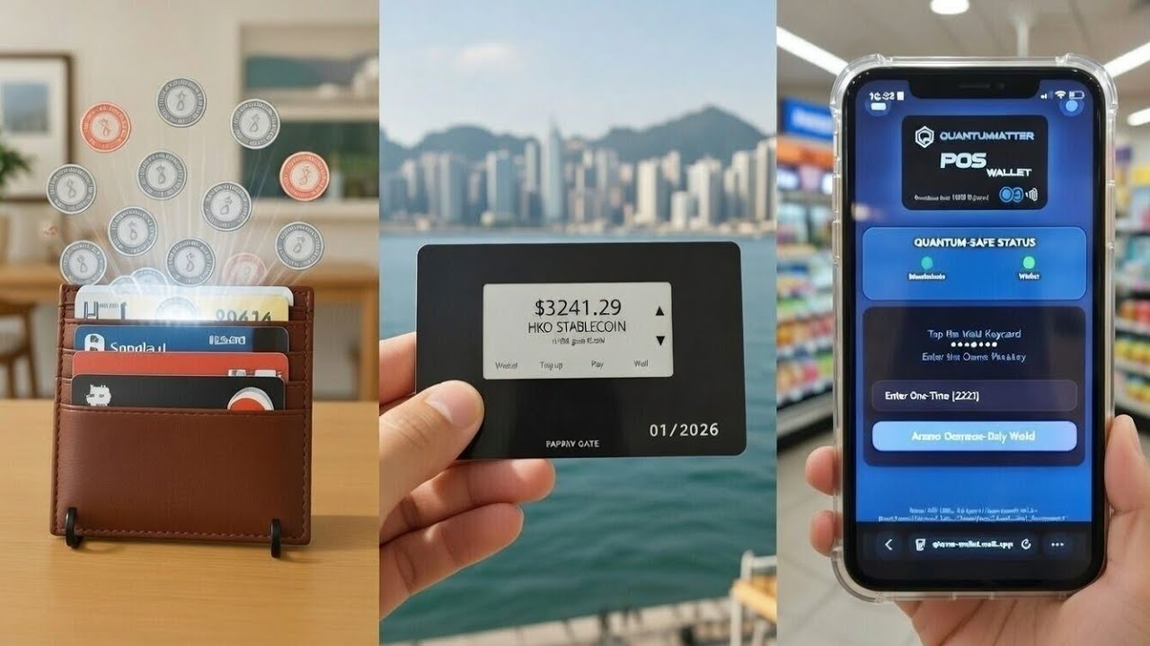 Quantmatter Stablecoin Payment Card