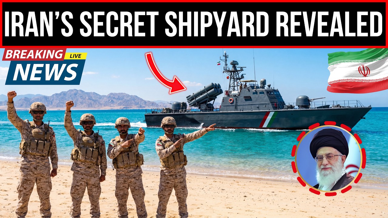 5 Secrets Iran's Secret Shipyard Uses to Build Advanced Ships | Haidar 110 Exposed