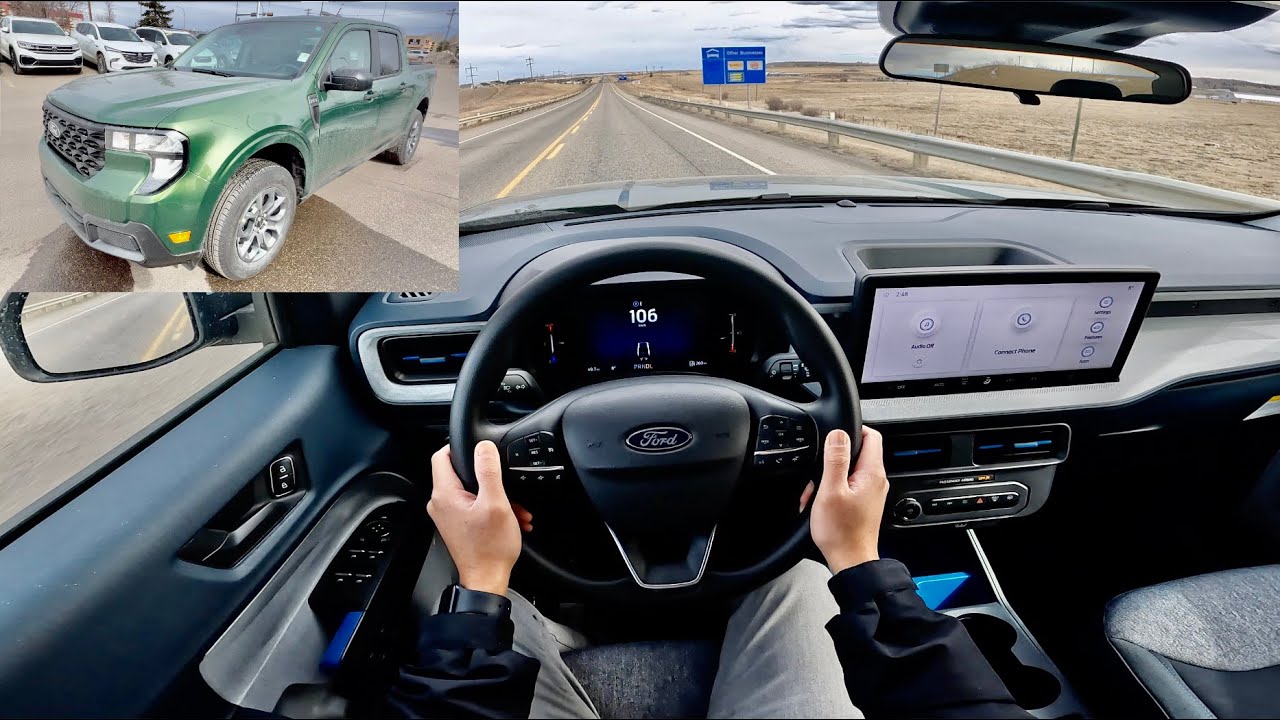 2025 Ford Maverick XLT  AWD 2.0 - POV Test Drive 3D Audio