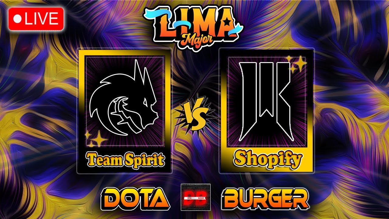 🔴[DOTA 2] Team Spirit-Shopify Rebellion bo3  / Lima Major 2023 - Playoffs  /