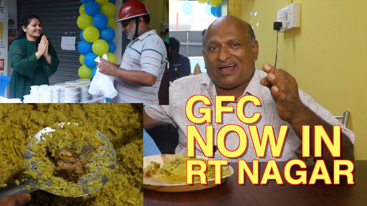 GFC new RT Nagar Inaugurated, Ep-17 Krishnappa student Gagan magic hands#gfc#gfcbiryani#gfchotel