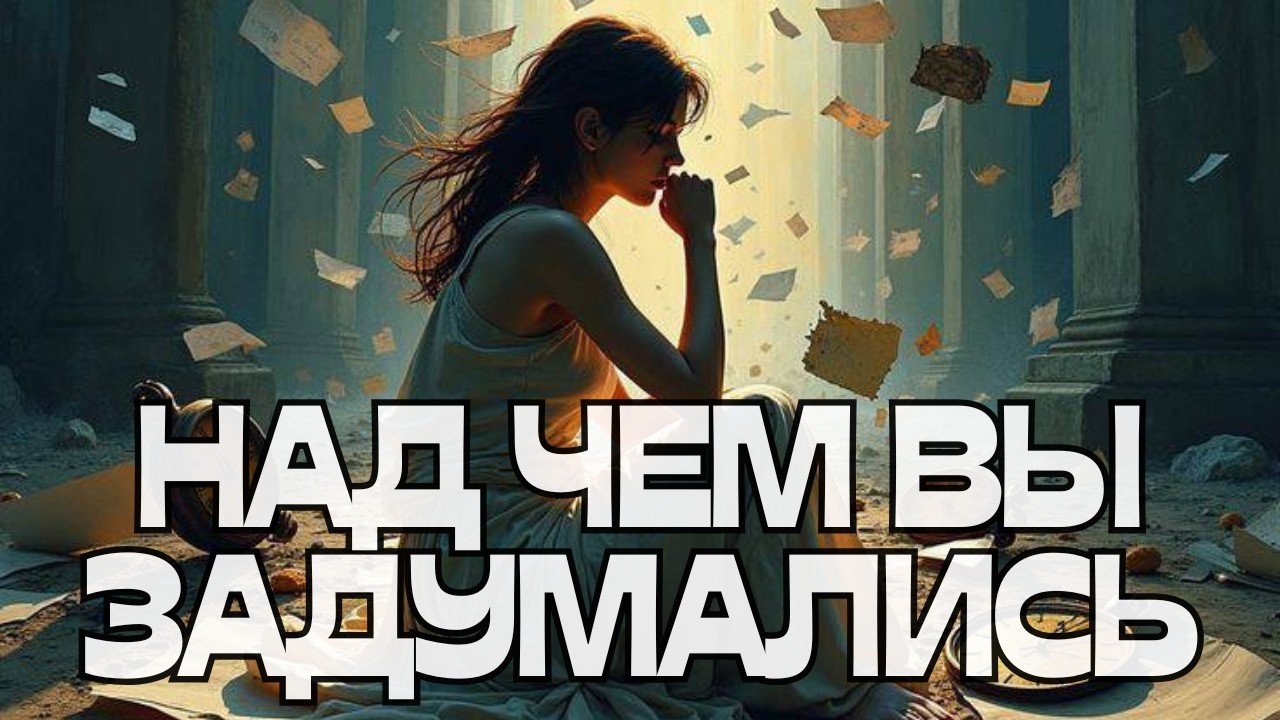 🤔НАД ЧЕМ ВЫ ЗАДУМАЛИСЬ⁉️