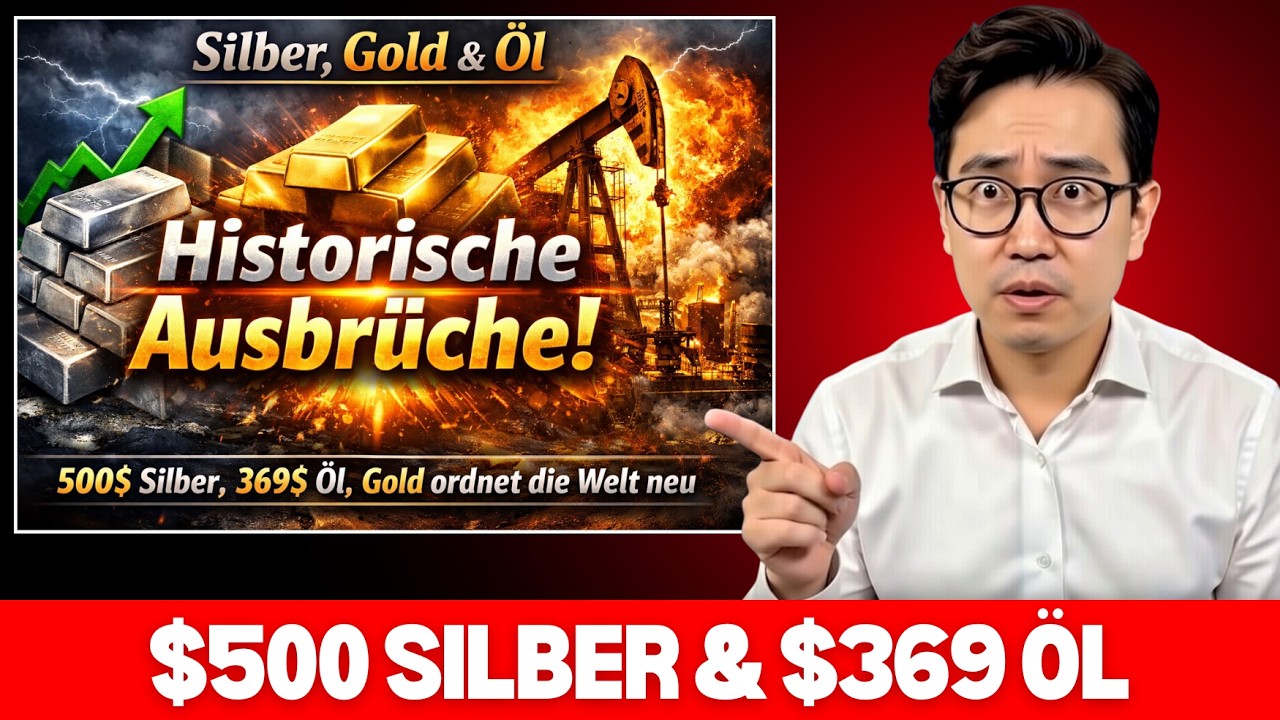 SILBER ZU $500, ÖL ZU $369 — Die Charts, die Ihren Verstand Sprengen werden