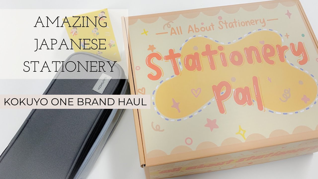 Удивительные японские канцелярские товары от StationeryPal | один бренд Kokuyo Haul