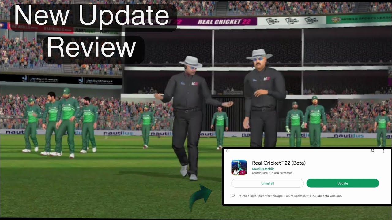 Real Cricket 22 New Update Launch Full Review | Rc 22 New Update Gameplay Review | Real cricket 22