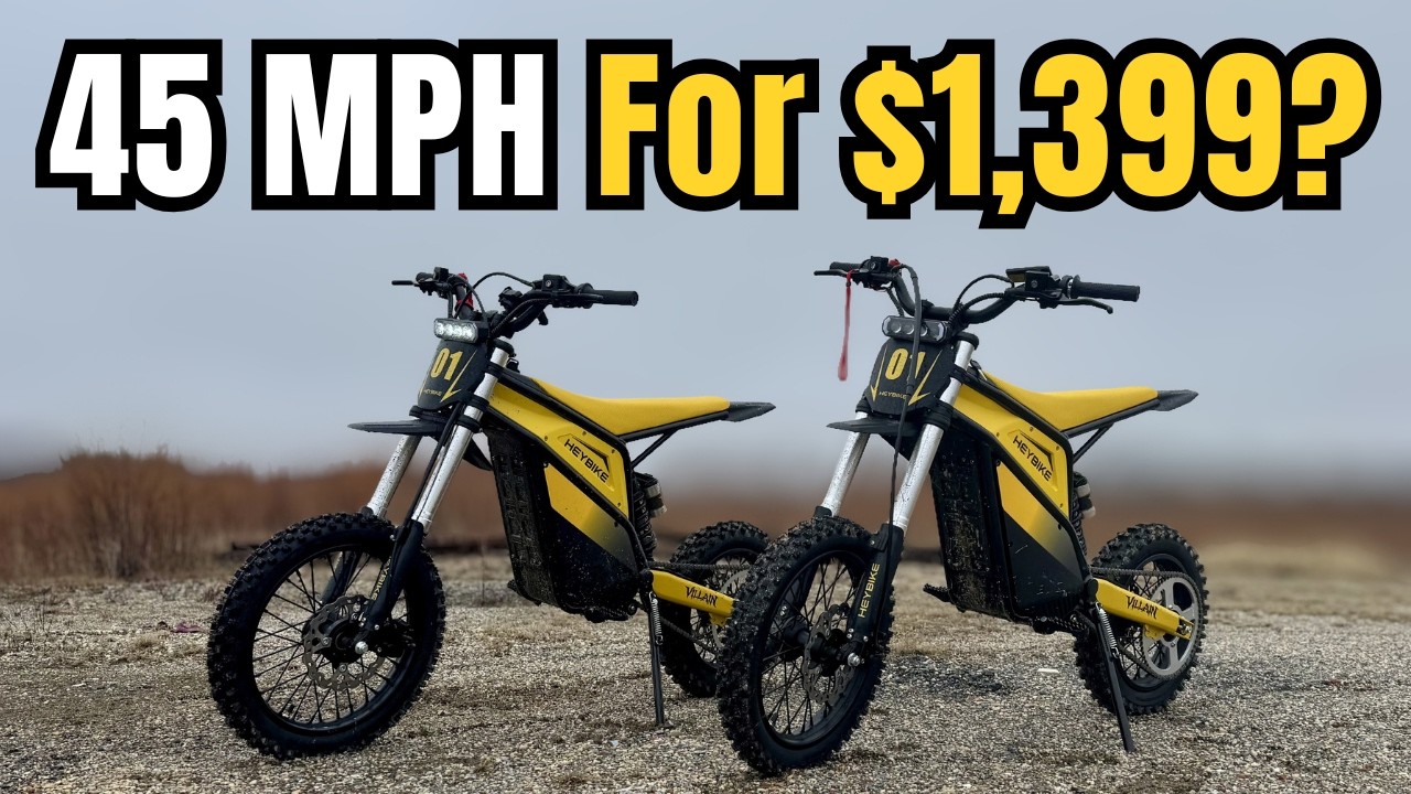The Tuttio Killer - HEYBIKE Villain 52V Electric Dirt Bike