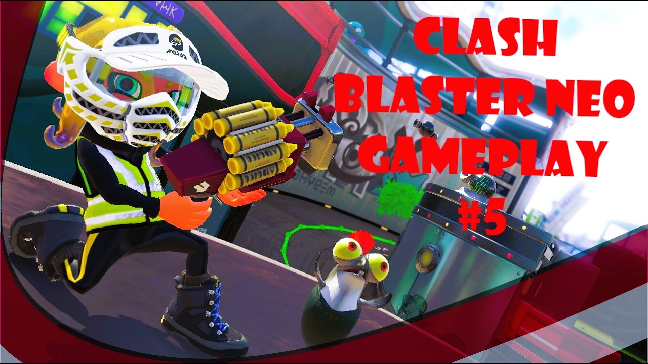 Clash Blaster Neo Gameplay #5 - Splatoon 3 | Anarchy Battle (TC)