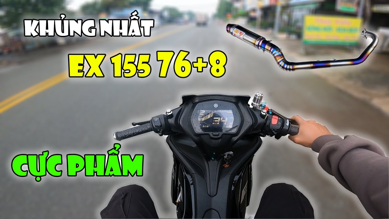 TOANBLACK EXCITER 155 VVA 76+8 ĐỘ XE KHỦNG ĐỈNH CAO ĐẦU TIÊN TRÊN TOÀN THẾ GIỚI | VLOG