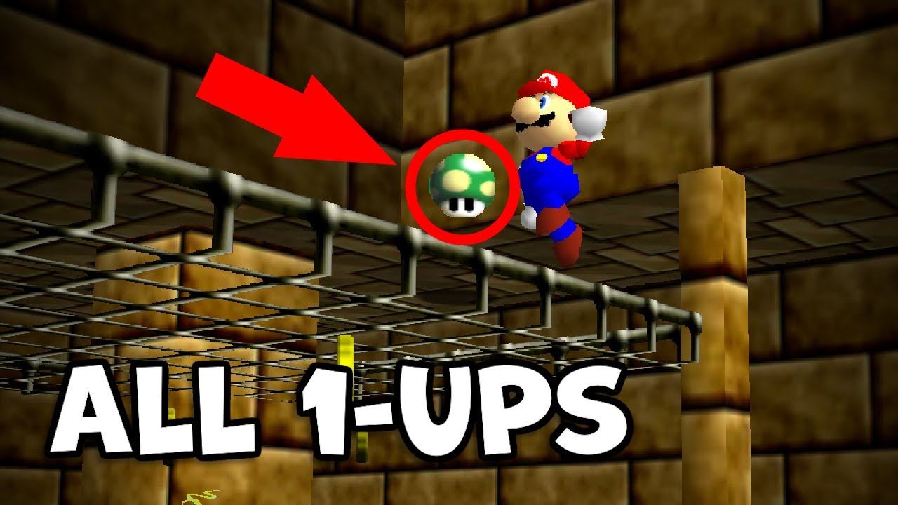 [TAS] SM64: All 1-UPs in Shifting Sand Land