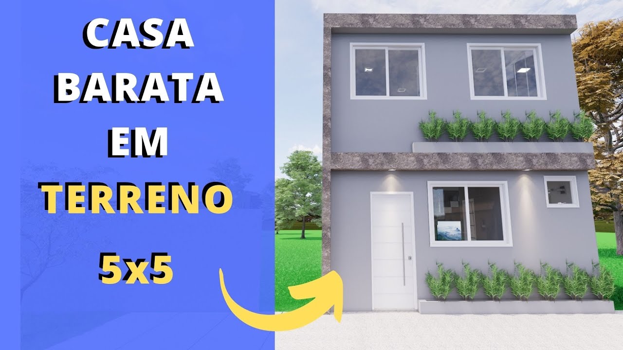 ✅SOBRADO PEQUENO 2 QUARTOS 5x5