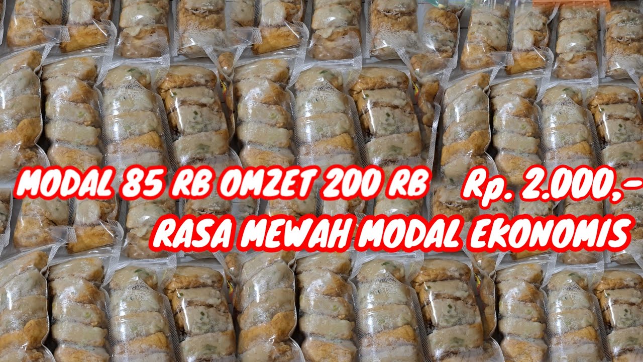 RESEP TAHU BAKSO DAGING AYAM 1 KG UNTUK JUALAN