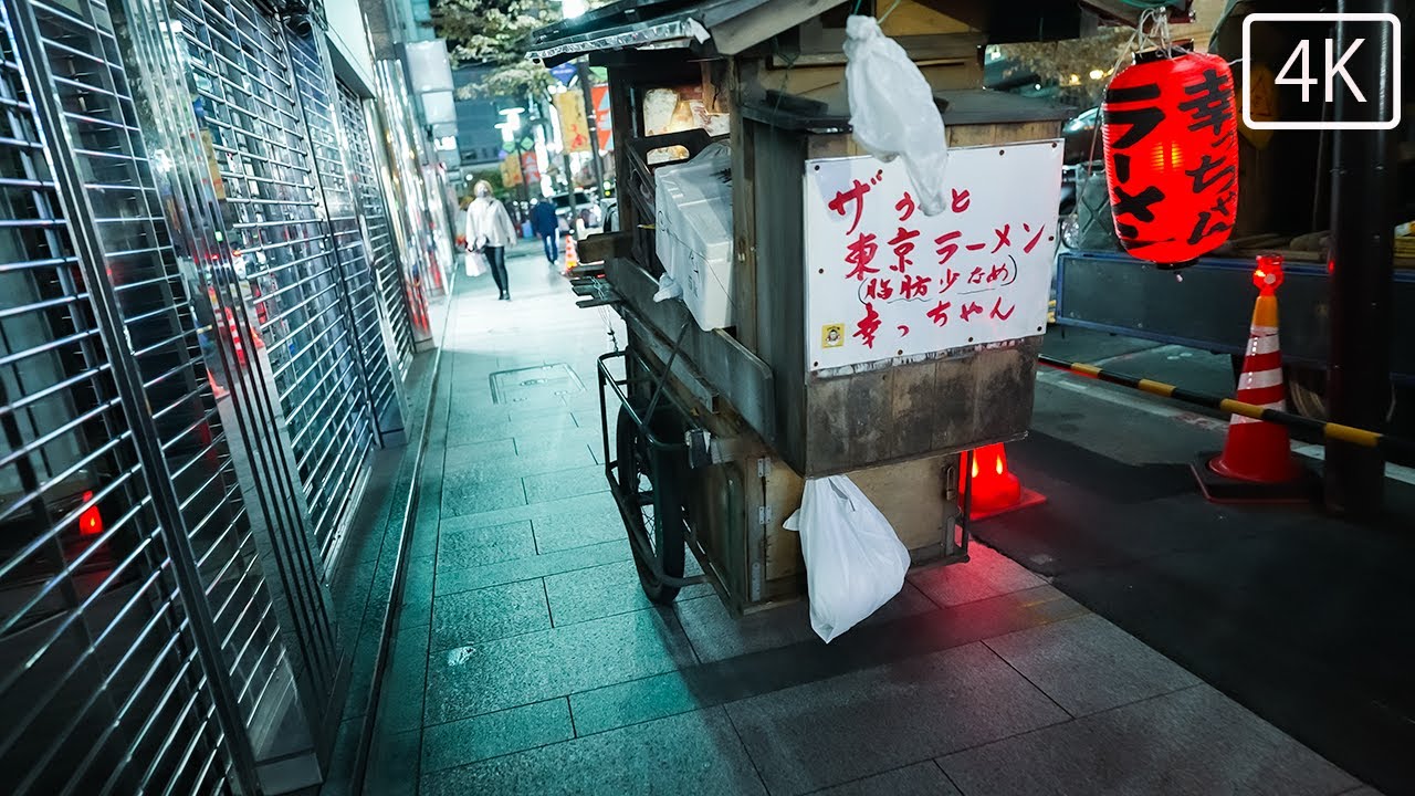 【夜明けの銀座～東京ラーメン屋台／営業再開の初日に密着　後編】Adhering to the first day of reopening Tokyo ramen stalls Part 2
