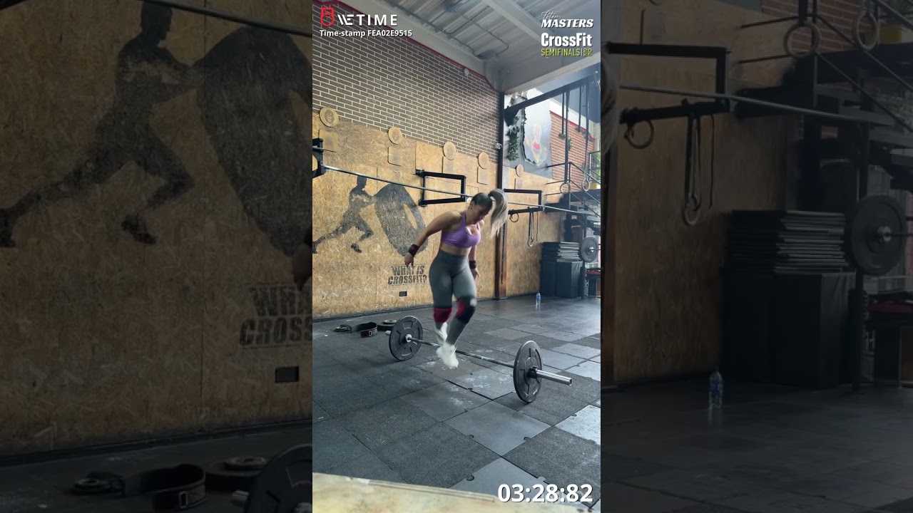 LATAM MASTER WOD 3A 3B Paola corredor escalado 45+