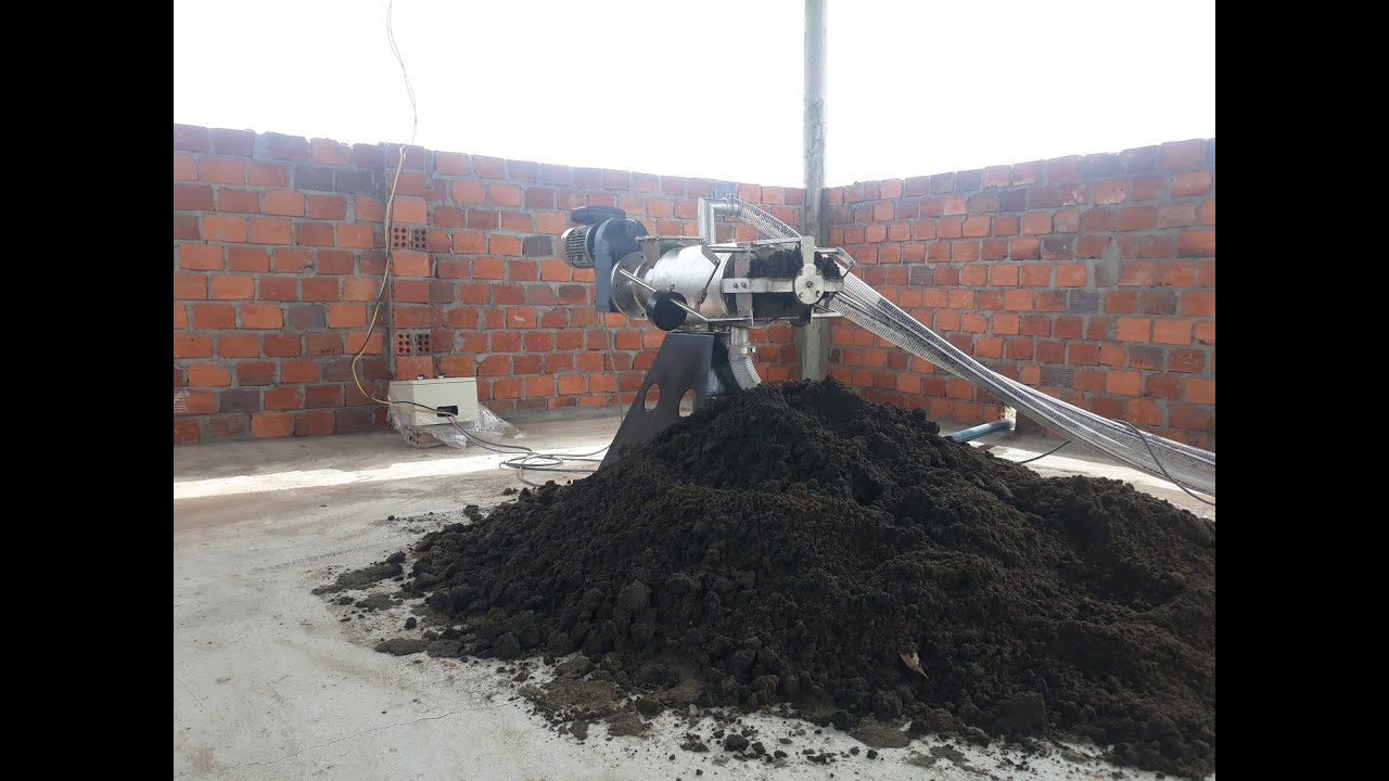 Máy ép phân tách nước 1,5kw Âu Lạc