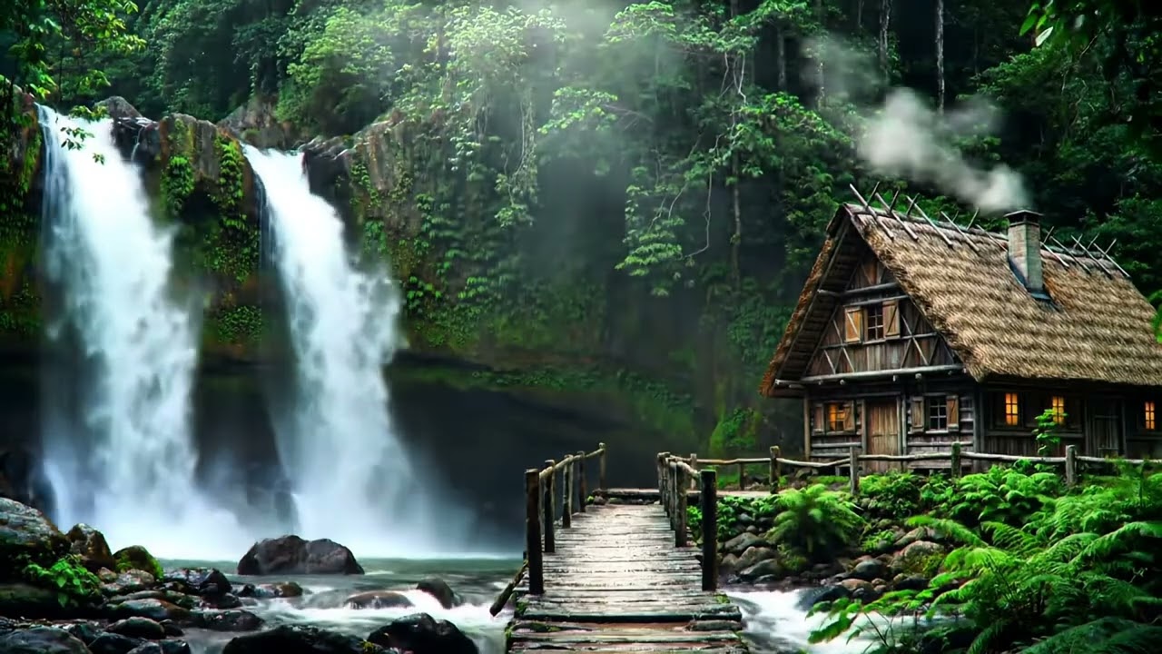 Violin & Rain Drops – Peaceful Sleep and Relaxation