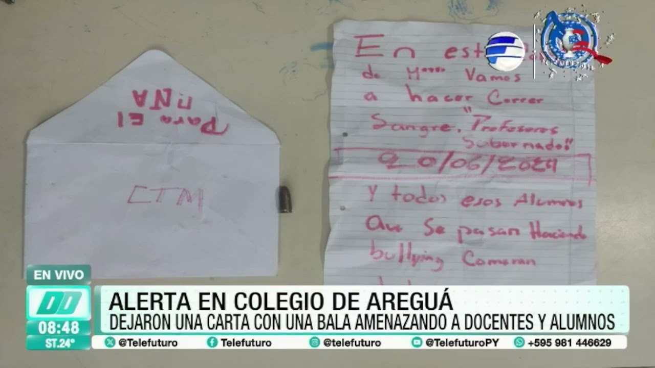 Alerta en colegio de Areguá