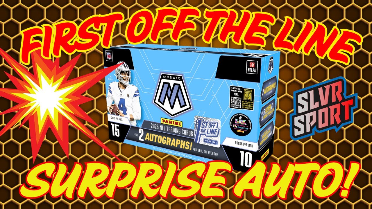 👀 Первый взгляд! 🔥 — Прекрасные открытки! — Открытие Mosaic Football FOTL Hobby Box 2025