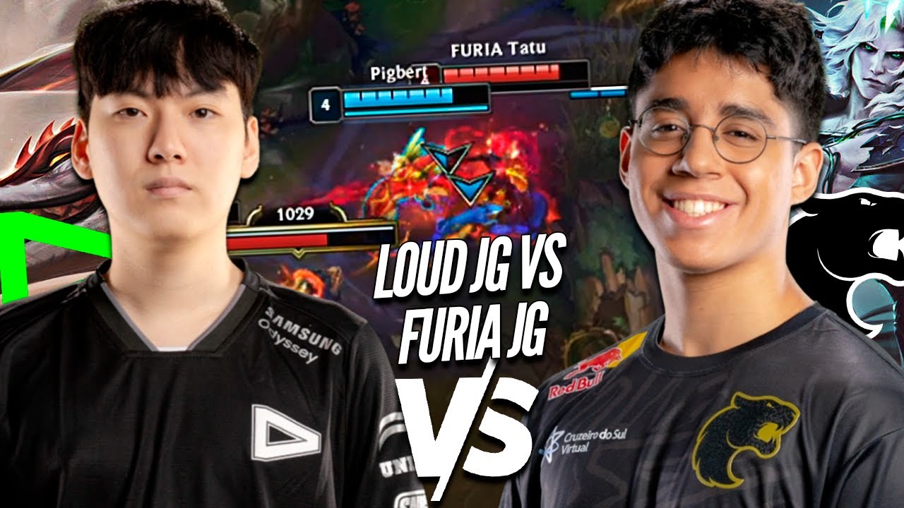 LOUD YOUNGJAE vs FURIA TATU, DUELO de CBLOL 2026 na JG