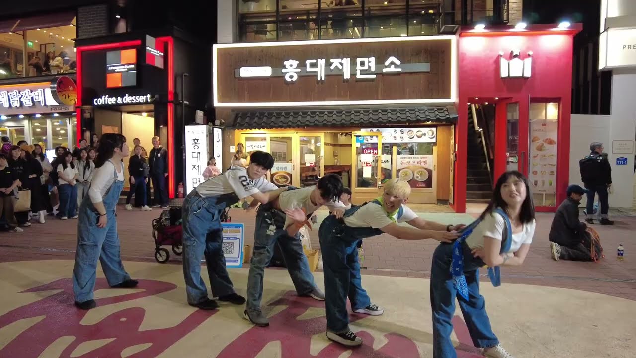 BLAST#블라스트 HongDae Busking#버스킹 20250420 DJI 0300