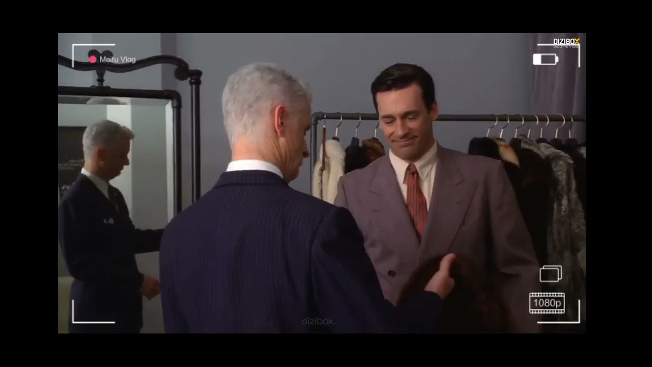 Mad Men - How Don Draper and Roger Sterling met - Furrier's shop . Season 4 - Episode 6