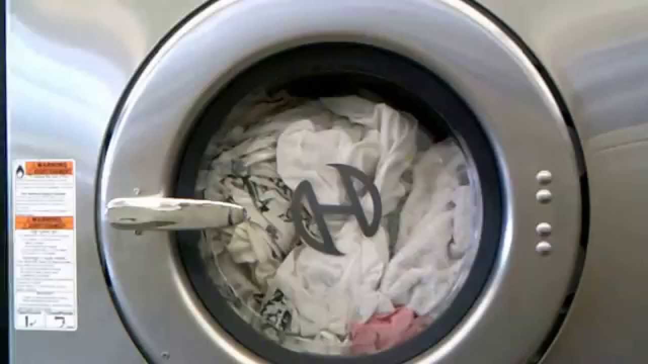 The New Huebsch Double Load washer at Whitmore Laundromat