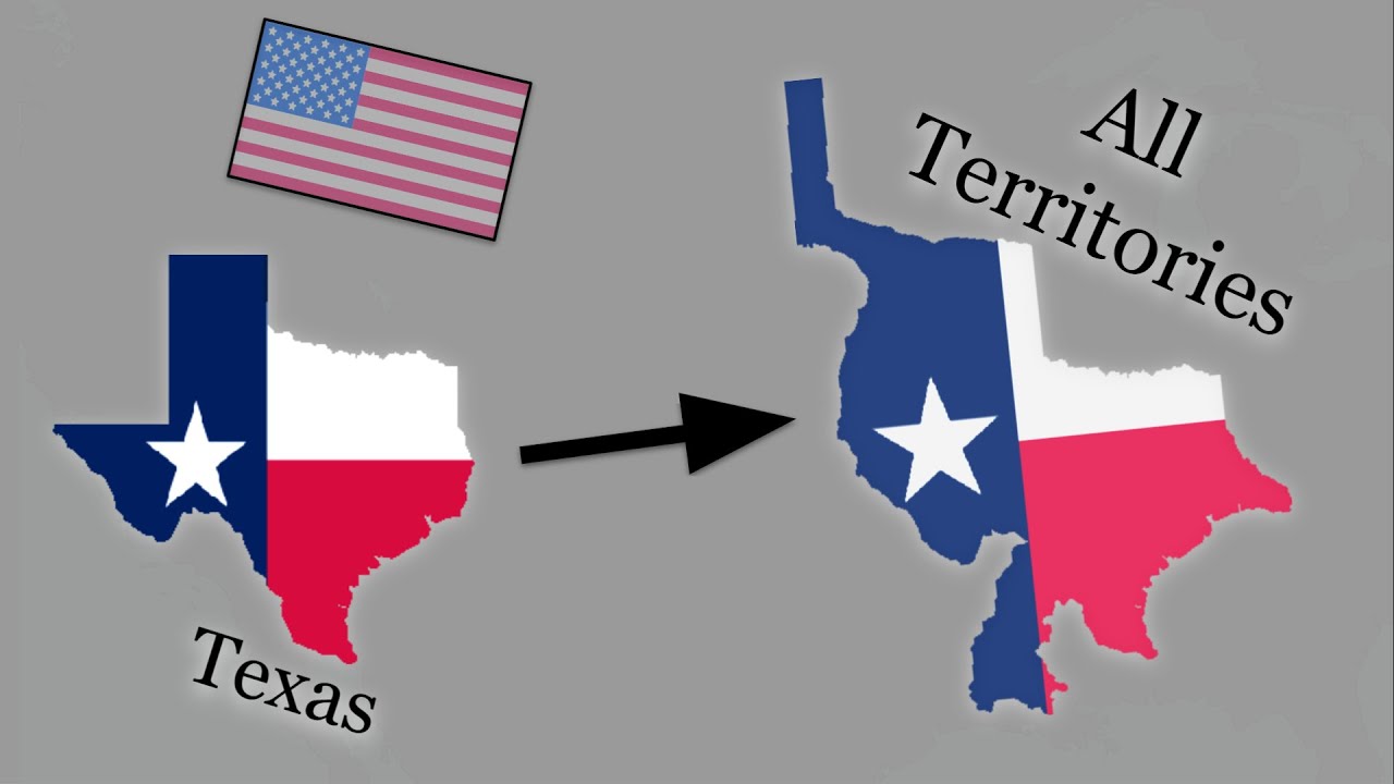 All the Territories Ever Occupied By U.S States