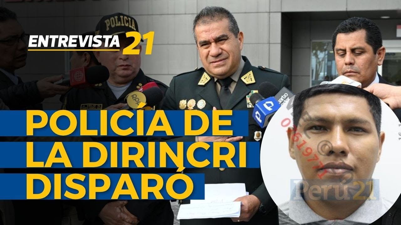 TRAS CONFERENCIA DE PNP: 