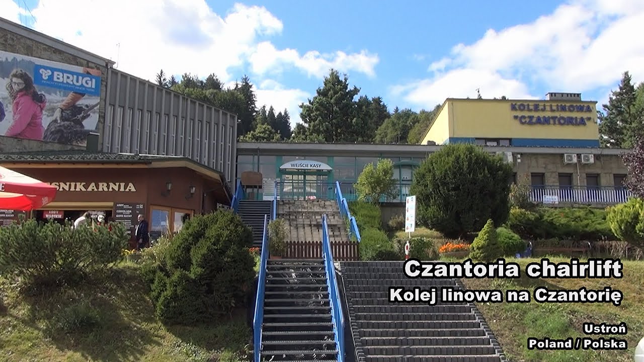 Czantoria chairlift / Wyciąg krzesełkowy na Czantorię, Ustroń, Poland / Polska