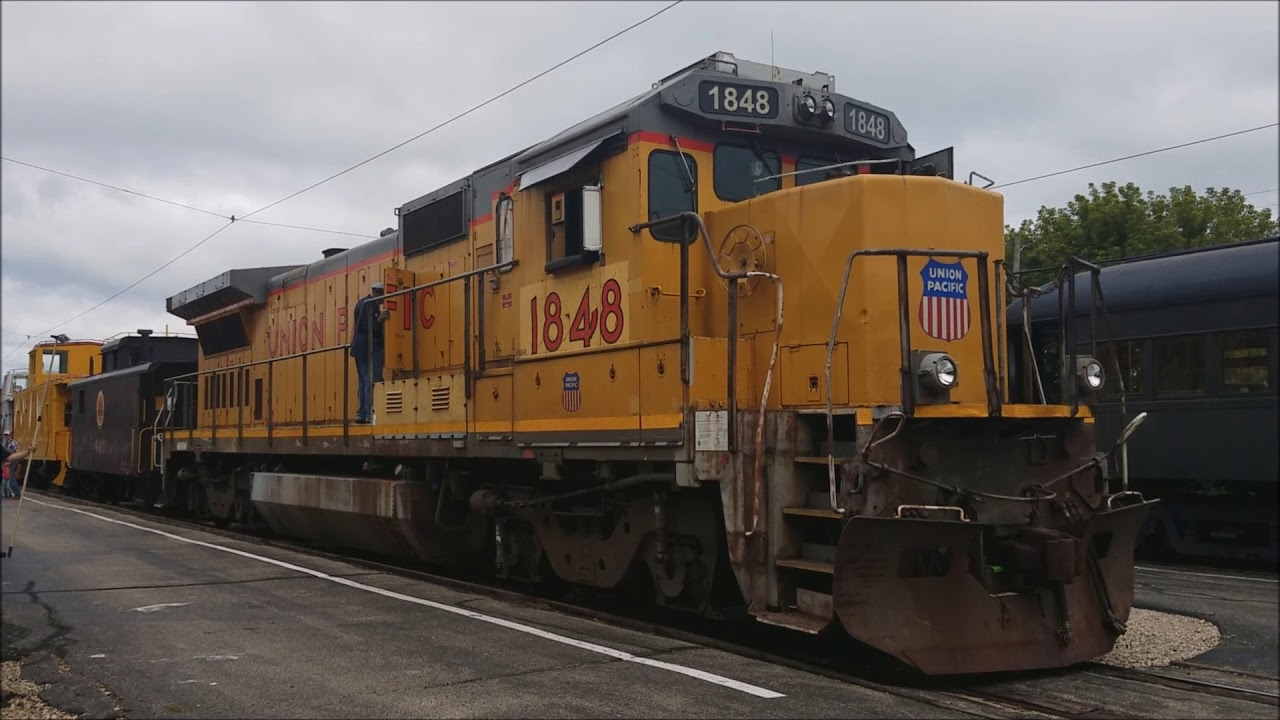 Union Pacific GE B40-8 Startup