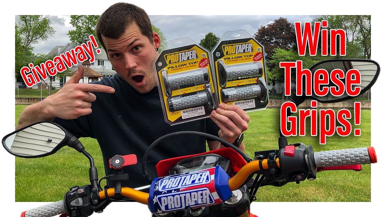 The 250 Subs Grip Giveaway! | New Handlebar Setup! | Honda CRF250L