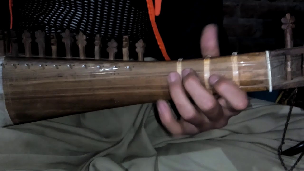 Practice first sargam in different lay by Rahman Ali the rabab master