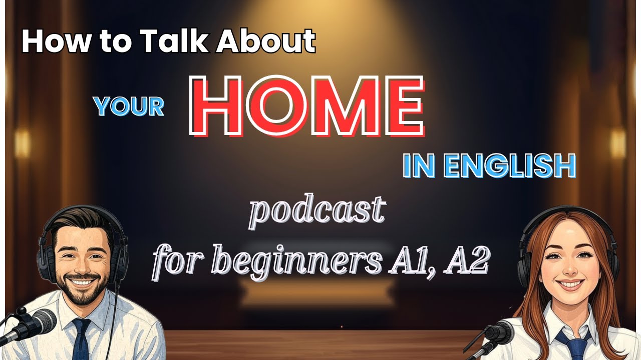 Talking About Your Home in English | Simple Sentences & Vocabulary