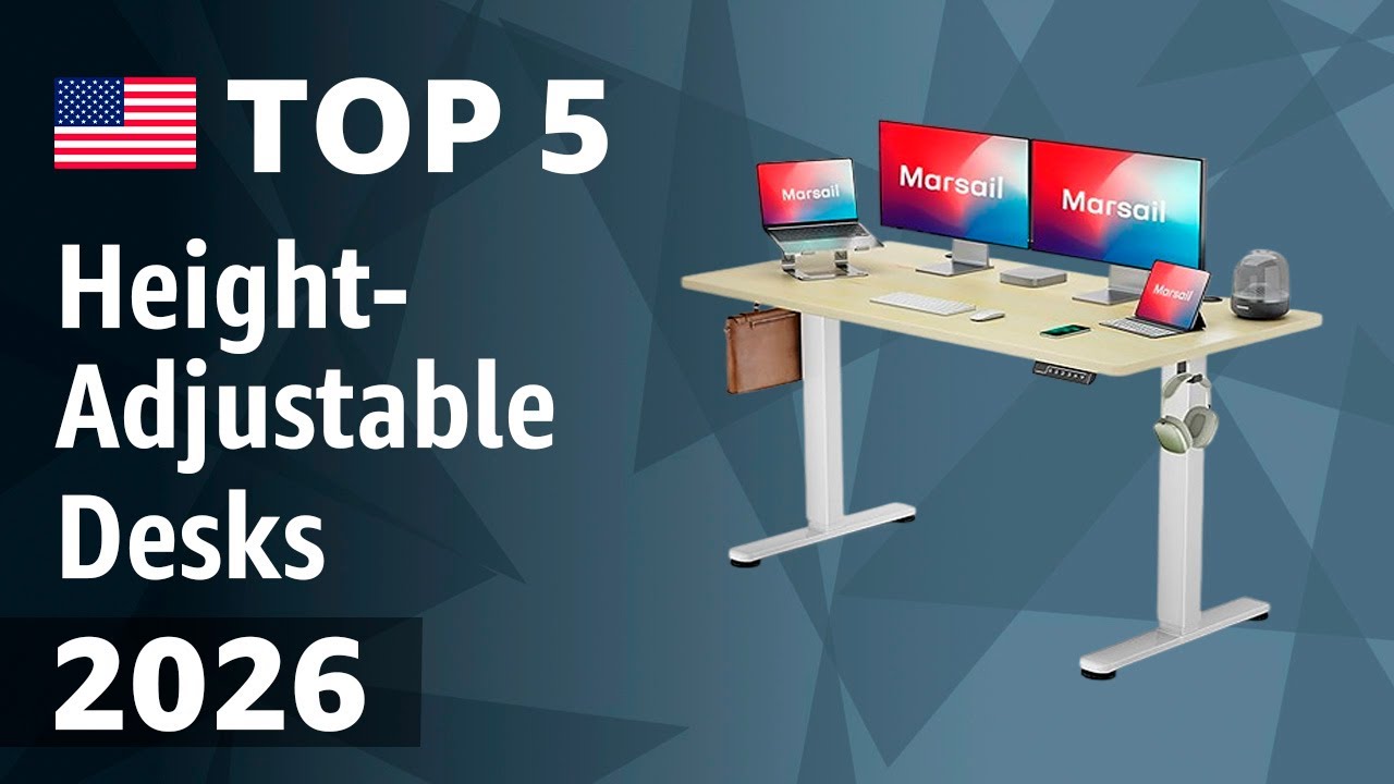 TOP—5. Best Height-Adjustable Desks 2026