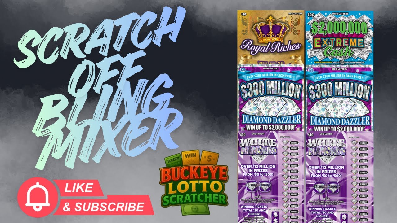 SCRATCH OFF BLING MIXER!! Multiple WINS!! Ohio Lottery Tickets!! 🍀🍀🍀#win #lottery #ohiolottery 