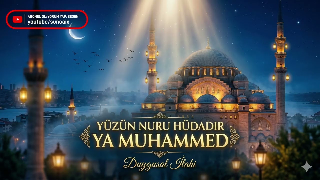 Yüzün Nuru Hüdadır Ya Muhammed | Emotional Islamic Nasheed | Turkish Ilahi 2026