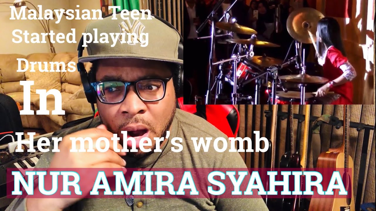 ВПЕРВЫЕ СЛУШАЮ Final Countdown Live Drum Cover - Nur Amira Syahira