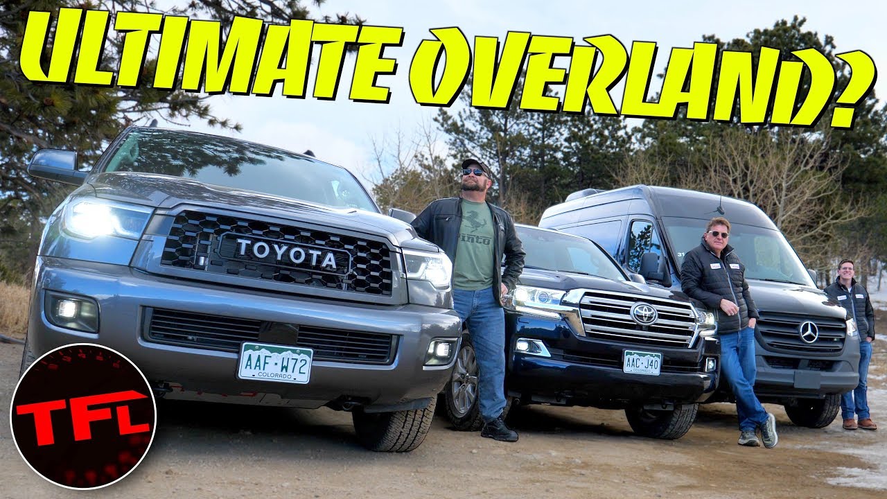Какой внедорожник лучший в мире? Land Cruiser, Sequoia и Sprinter: внедорожное испытание 4X4!