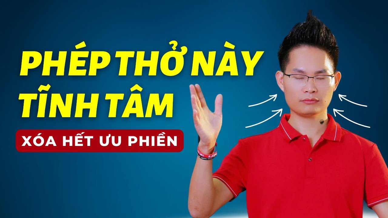 Bài Thở 4-7-8 Trị Liệu Trầm Cảm, Xoa Dịu Căng Thẳng, Chữa Lành Những Tổn Thương | Kim Ba Yoga