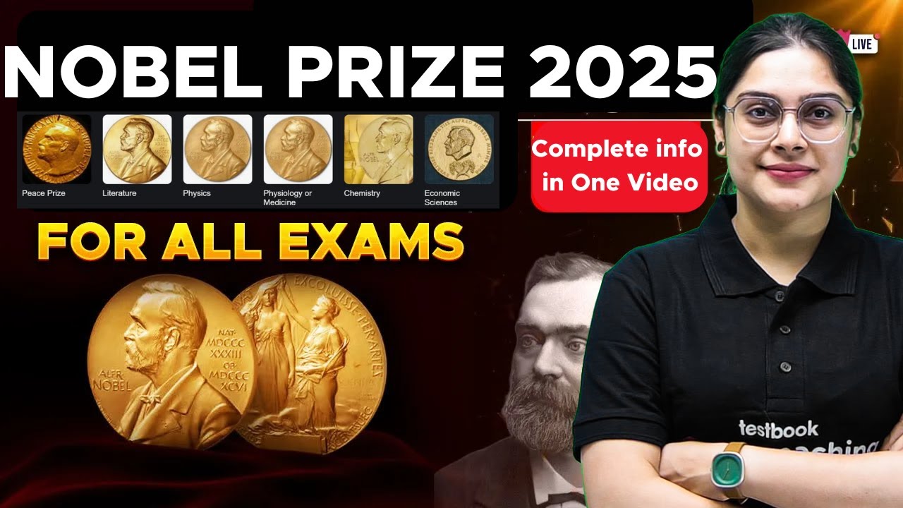 Nobel Prize 2025 | Nobel Prize 2025 Winners List | Important Questions By Sai Maam