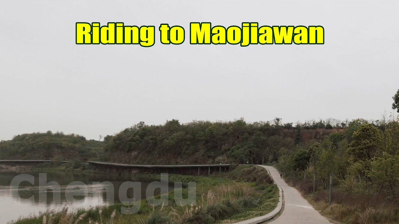 [4K] First View of Riding Tour to Maojiawan Forest Park | Chengdu 2022 【毛家湾森林公园】