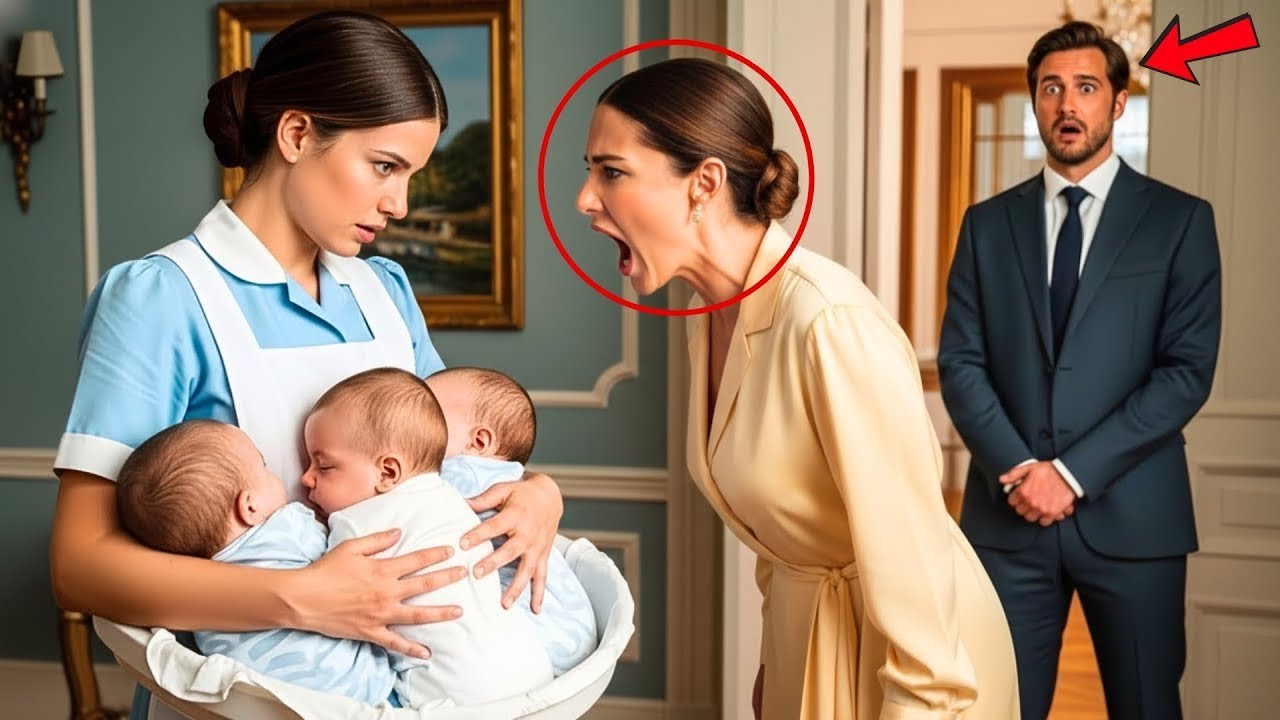 ВДОВЕЦ-МИЛЛИАРДЕР СПРЯТАЛСЯ, чтобы ПРОВЕРИТЬ свою ДЕВУШКУ с ТРЙНЯШКАМИ… но УБОРЩИЦА раскрыла всё