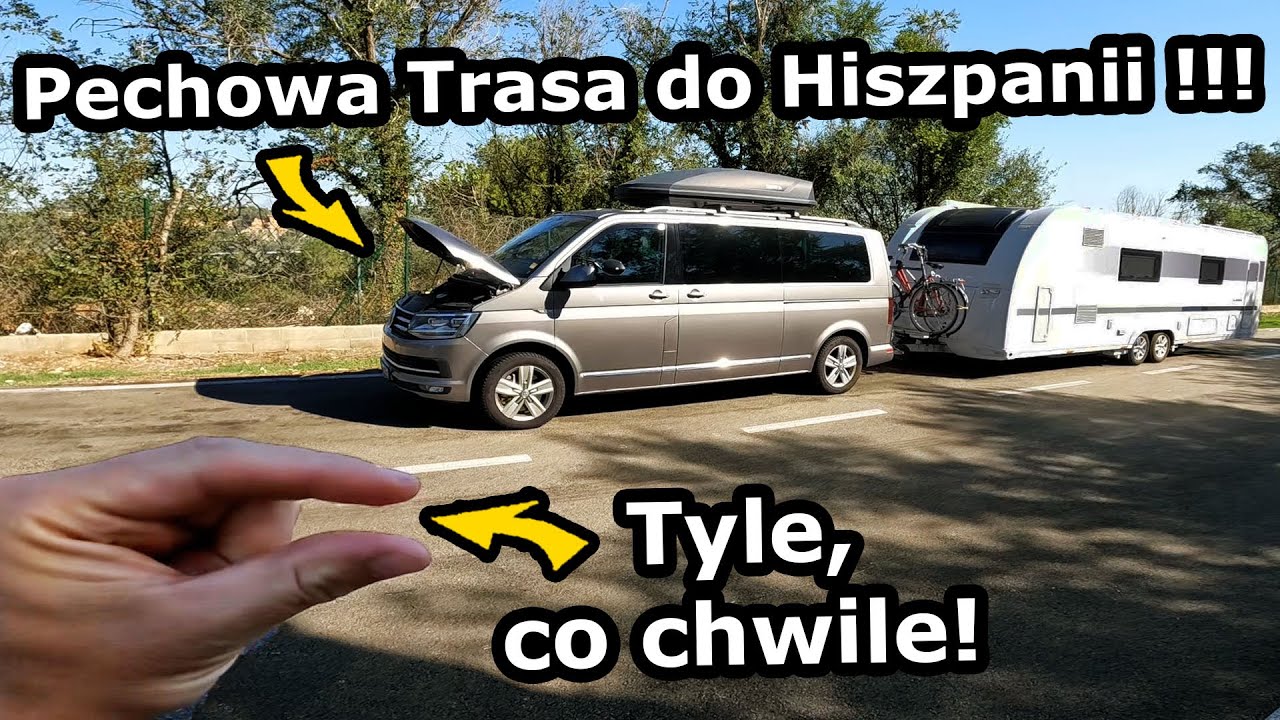 Jedziemy do Hiszpanii !!! - Chyba poszła Uszczelka Pod Głowicą !!! *Dolewam co chwilę Płyn (873)