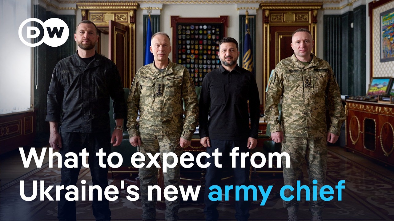 Mykhailo Drapatyi signals generational shift in Ukraine&rsquo;s military | DW News