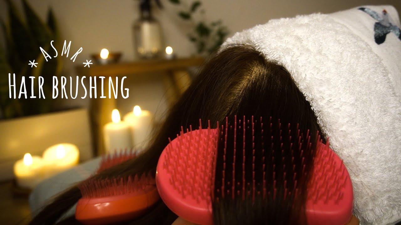 [ASMR] Hair Brushing with Two Tangle Teezers  | Intense Relaxation | No Talking
