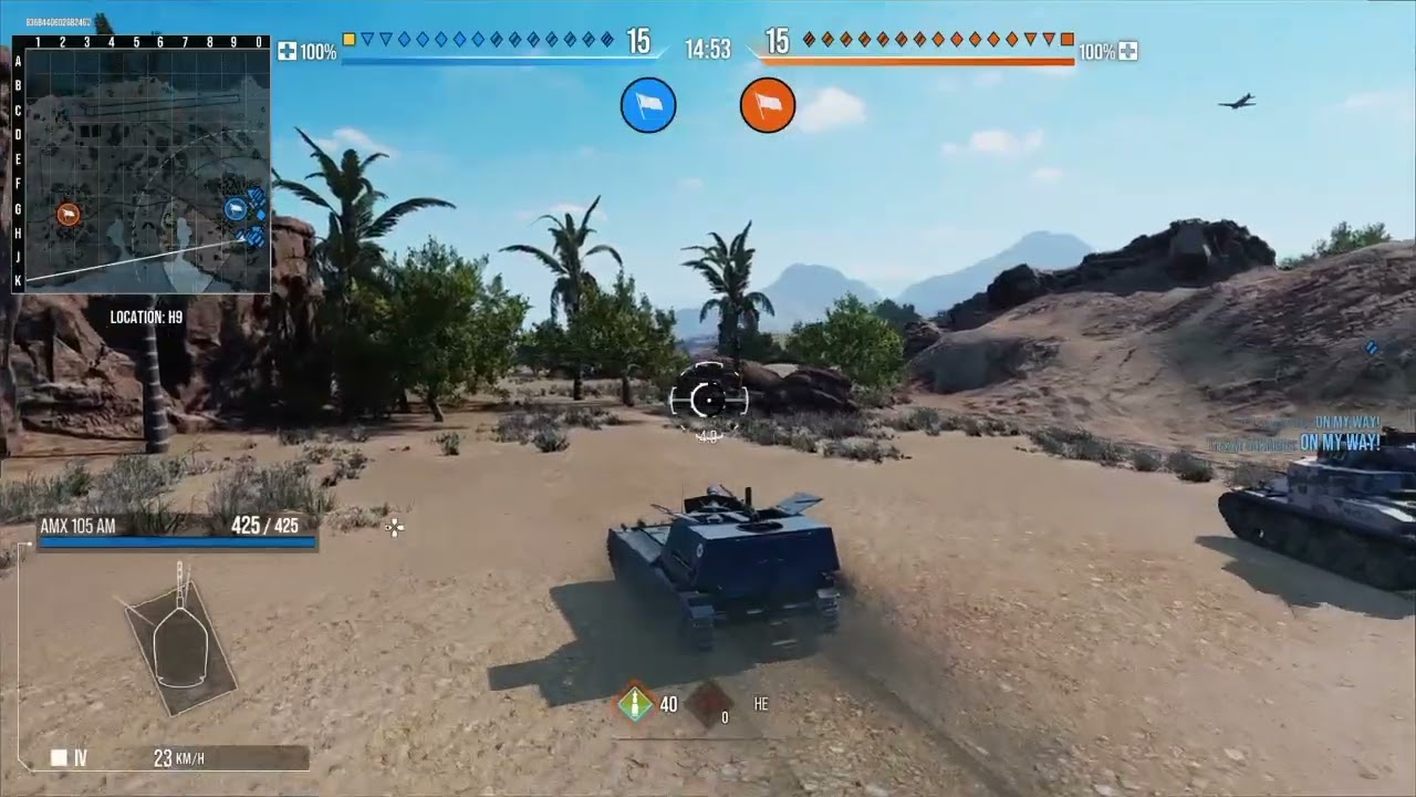 World of Tanks PS4. M50 Sherman, M46A1, M7 Priest, AMX 105 AM, & A-20