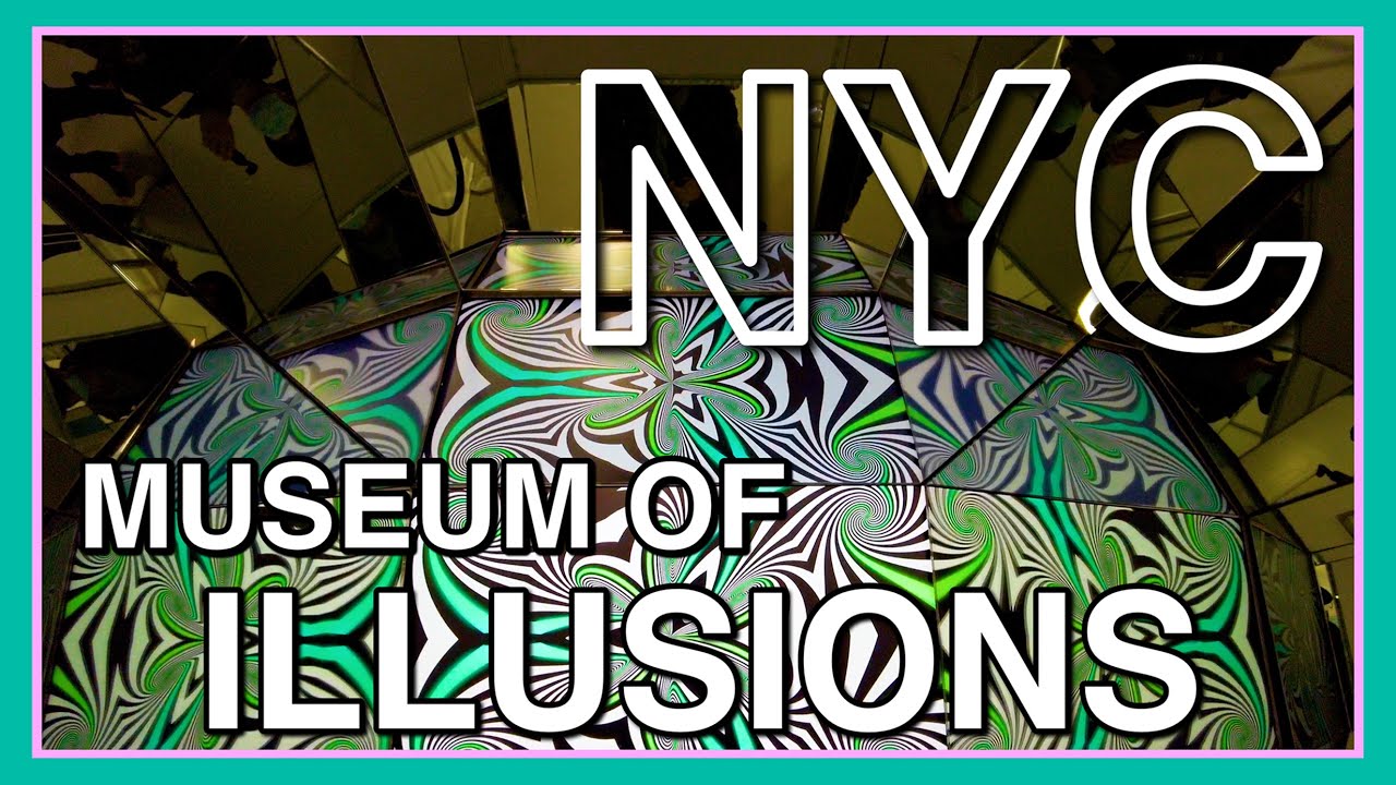 New York【MUSEUM OF ILLUSIONS】2021 NYC Walking Tour【4K】