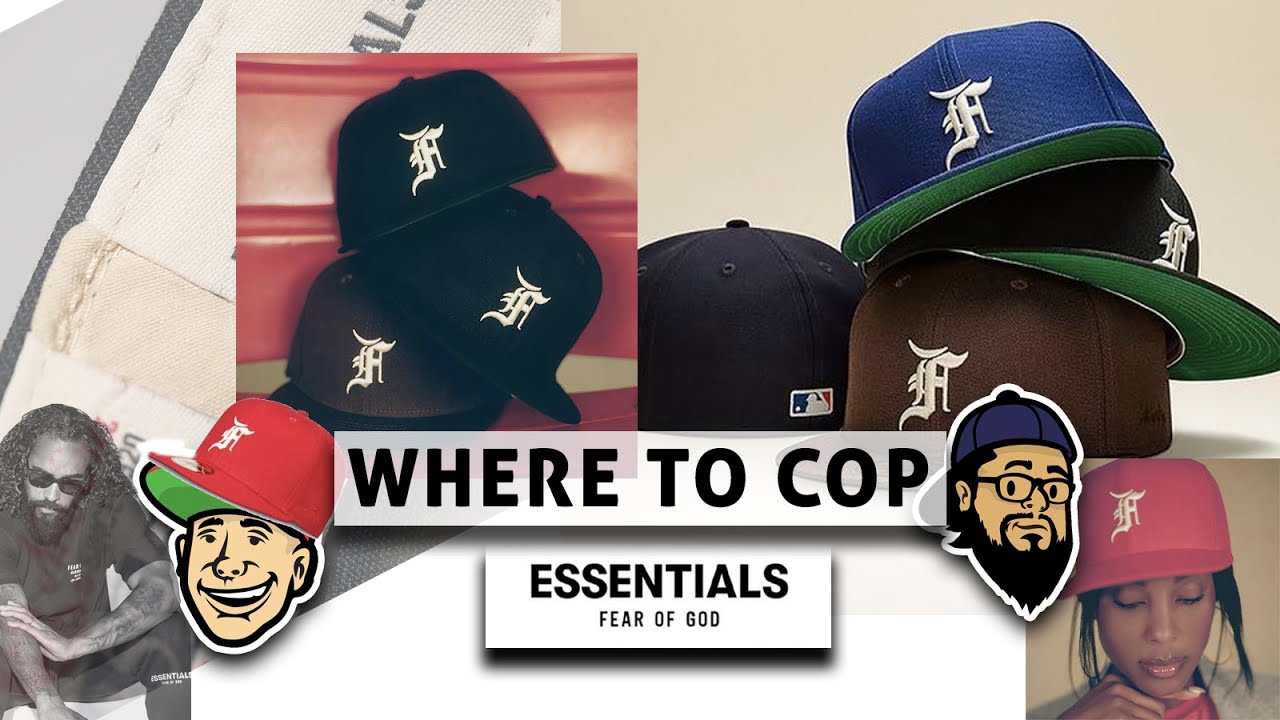 Where to Cop Fear of God Essentials New Era Cap Collaboration