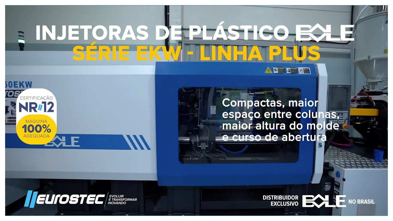 TRANSFORME SUA LINHA DE PRODU&Ccedil;&Atilde;O COM A TECNOLOGIA DE PONTA DAS INJETORAS DE PL&Aacute;STICO BOLE S&Eacute;RIE EKW